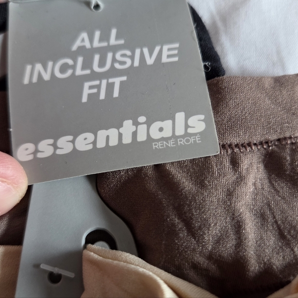 Essentials Rene Rofe Multi-Color Thong Set Size XL New - Picture 4 of 12